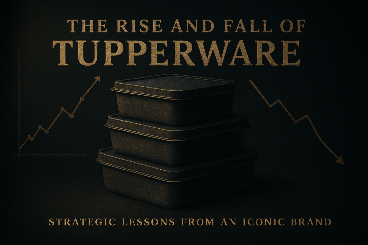 The Rise and Fall of Tupperware: Strategic Lessons from an Iconic Brand